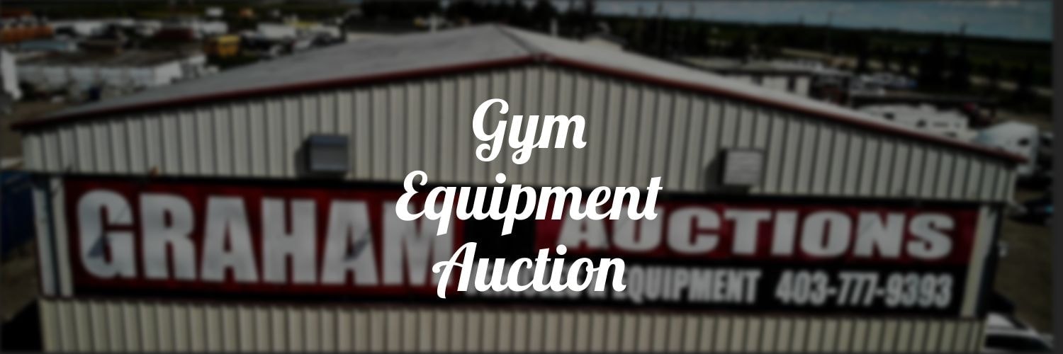 30 Minute Gym equipment auction calgary with Machine